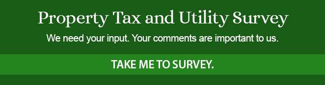 Banner image for property tax and utility survey.