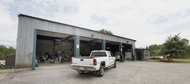 Exterior image of the Municipality of Killarney Public Works building.