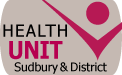 Inset image of the Sudbury & District Health Unit logo.